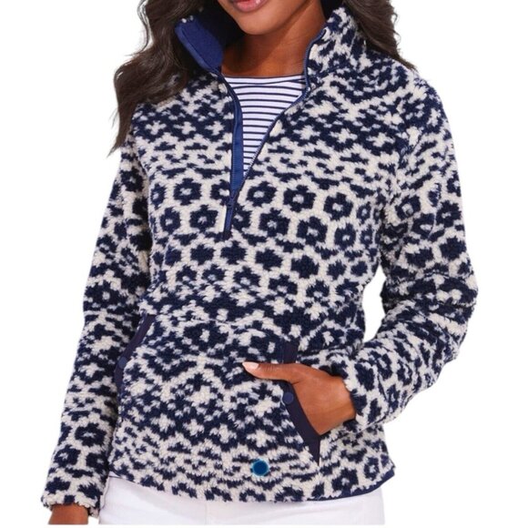 Vineyard Vines Fleece Fair Isle Shep Shirt® Pullover - Picture 1 of 6